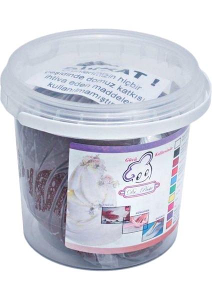 Şeker Hamuru - Kahverengi (1 Kg)