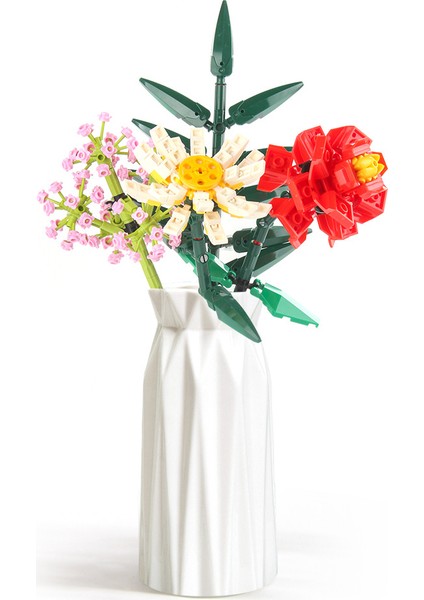 Çocuklar Için Yapboz Blokları Çiçek Demeti Oyuncak (Yurt Dışından) fırsatları