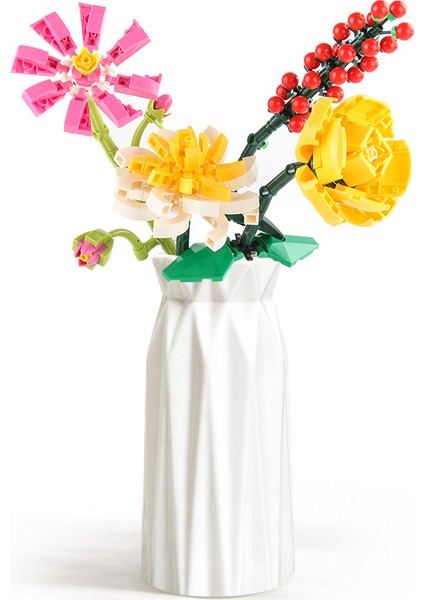 Çocuklar Için Yapboz Blokları Çiçek Demeti Oyuncak (Yurt Dışından) indirimleri