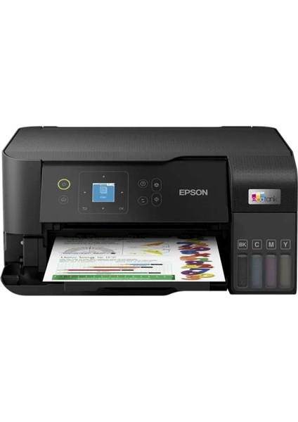 L3560 Renkli Mürekkep Tanklı Çok Fonksiyonlu Yazıcı (Muadil Mürekkepli)