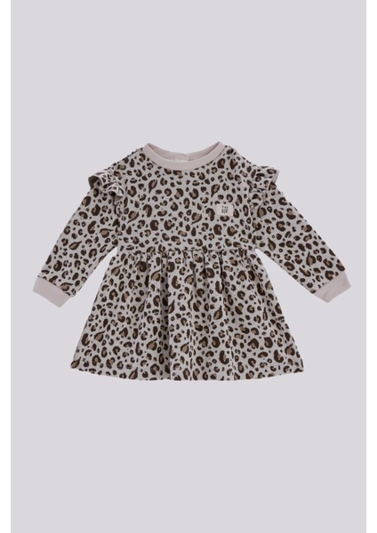 Bg Store Kız Bebek Desenli Elbise