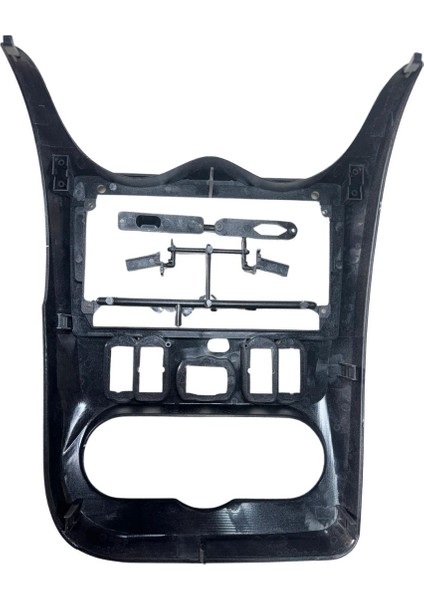 Oto Tablet Çerçeve Dacıa Logan 2004-2007 9" Gümüş TAC-029 modelleri