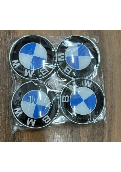 F10 F30 Çelik Jant Göbek Arması 68MM-65MM Uyumlu 4lü Set