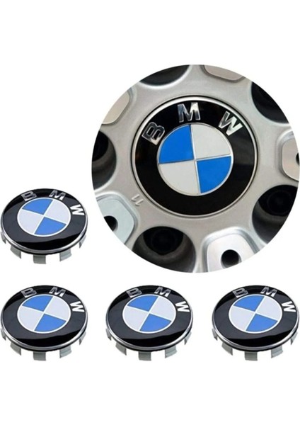 F10 F30 Çelik Jant Göbek Arması 68MM-65MM Uyumlu 4lü Set modelleri