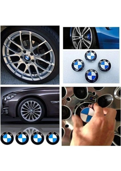 F10 F30 Çelik Jant Göbek Arması 68MM-65MM Uyumlu 4lü Set fırsatları