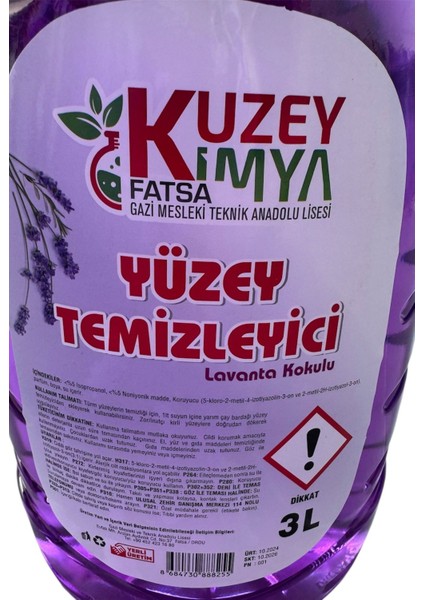 Lavanta Kokulu Yüzey Temizleyici 3 L fırsatları