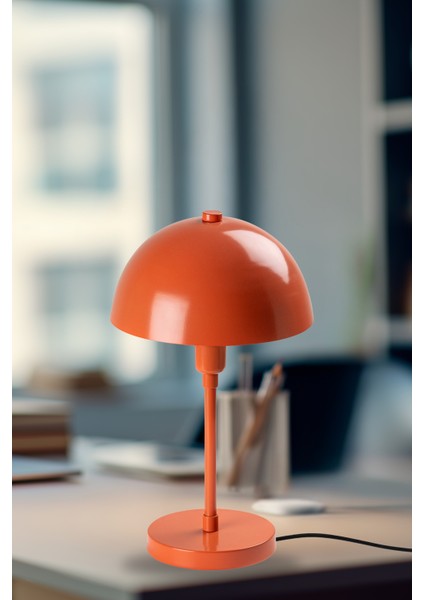 Penumbra Masa Lambası, Metal Gövde, Kablolu Elektrikli, E14 Duy