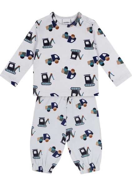 Inşaat Ekibi Uzun Kollu Tshirt Pantolon Set fiyatları