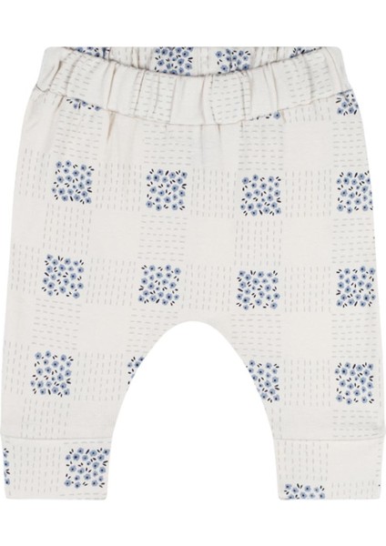 Ekose Çiçek Uzun Kollu Tshirt Pantolon Set fırsatları