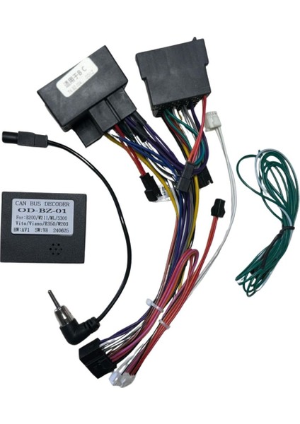 Oto Tablet Çerçeve Benz W203/GLK Class 2005-2009 9' Siyah TAC-313 fiyatları