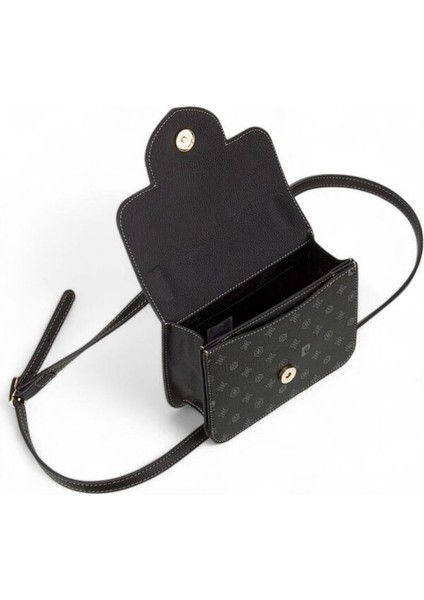 05PC24K811-MN Çanta Siyah Kadın Omuz Çantası