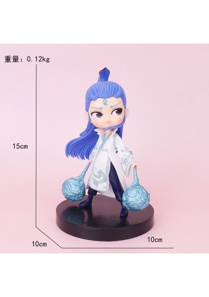 Chiu Chow Ao Beng Model Ne Zha Model Dekoratif Süs El Kuklası (Yurt Dışından)