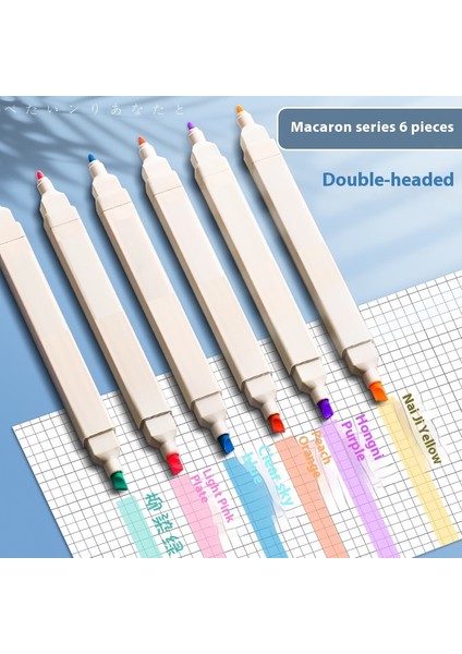 Fosforlu Kalem Öğrenci Kalemi Renkli El Yazısı Kalemi (Yurt Dışından)