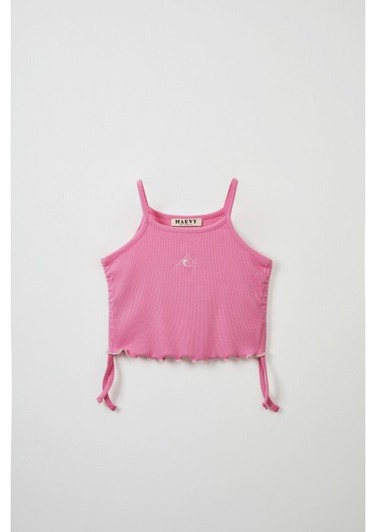 Pembe Fitilli Askılı Bluz - Mini Şort fiyatları