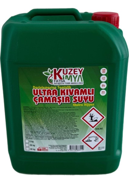 Derinlemesine Temizlik Ultra Kıvamlı Çamaşır Suyu 5 kg