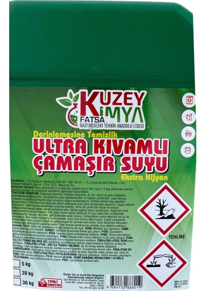 Derinlemesine Temizlik Ultra Kıvamlı Çamaşır Suyu 5 kg fırsatları
