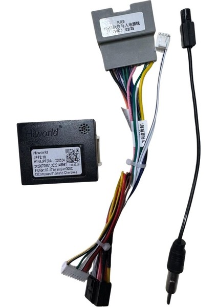 Oto Tablet Çerçeve Jeep Grand Cherokee 2004-2005 9' Siyah TAC-310