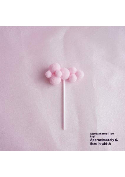 Bulutlar Eklenti Süs Doğum Günü Pastası Dekorasyonu Şenlikli Atmosfer (Yurt Dışından)