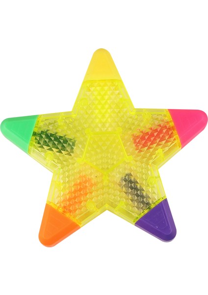 Renkli Yıldız Işaretleyici Fosforlu Kalem (Yurt Dışından)