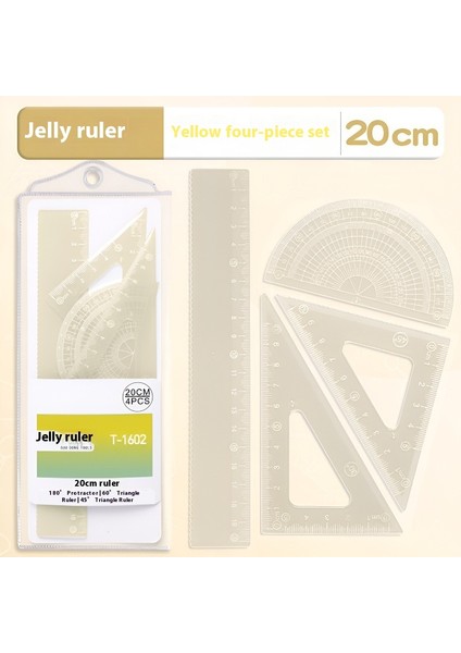 Öğrenmek Için Jöle Renkli Cetveller (Yurt Dışından)