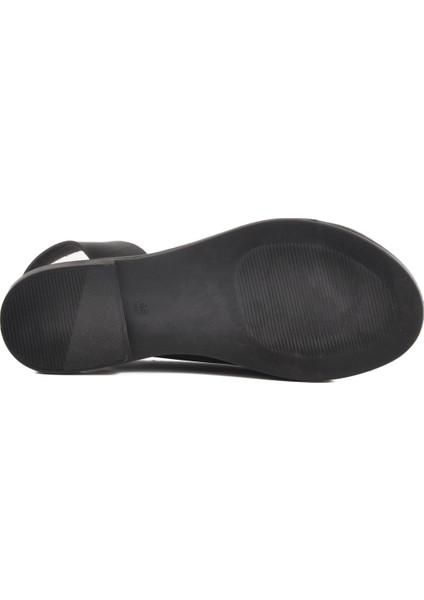 Siyah Kadın Sandalet Hobim 102 Z indirimleri