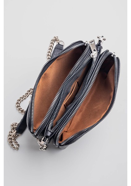 Siyah Kadın Omuz Çantası IM464-2