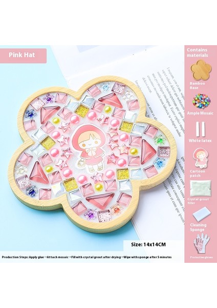 Çocuklar Dıy Yapım Malzemesi Kiti Dak Altlığı Sanat Eseri (Yurt Dışından)