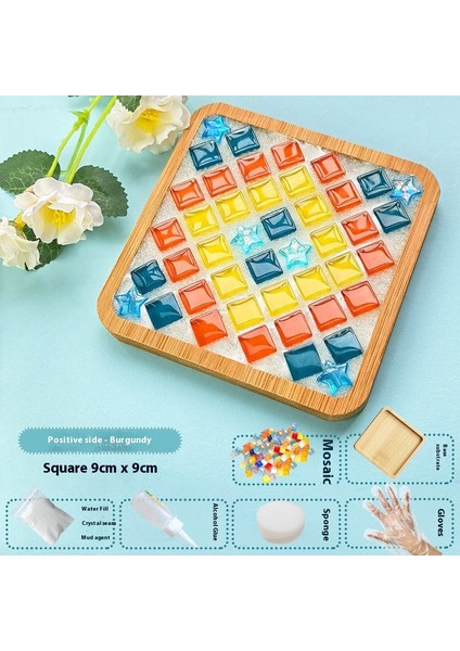 Dıy El Yapımı Dak Altlığı Malzeme Seti Eğitici Oyuncaklar Küçük Hediyeler (Yurt Dışından)