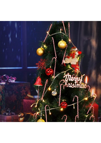 Akrilik Yılbaşı Baston Dekorasyonu (Yurt Dışından) fiyatları