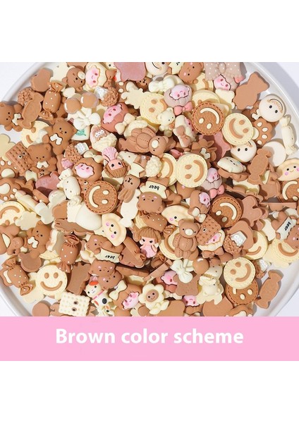 Karikatür Karışık Diy Malzemeler El Yapımı Dekoratif Saç Tokası Saç Kartı Aksesuarları (Yurt Dışından)