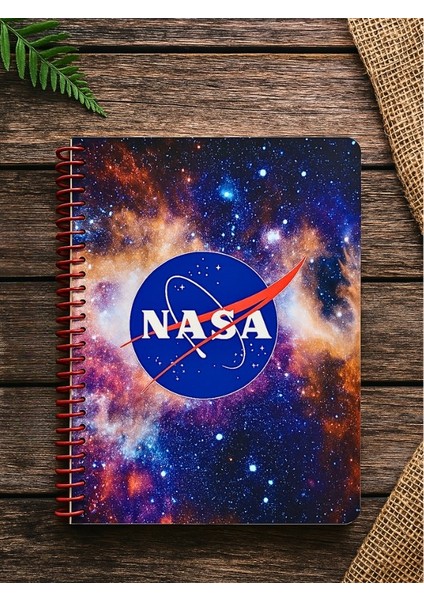 Nasa Temalı Spiral Çizgili Defter – 80 Yaprak, 160 Sayfa (18 x 24 Cm) fiyatları