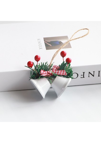Jingle Bells Pencere Yılbaşı Ağacı Kolye El Yapımı Diy Kolye (Yurt Dışından)