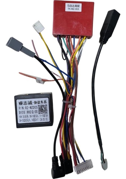 Oto Tablet Çerçeve Mazda 3 2010-2013 9" Siyah TAC-119 modelleri