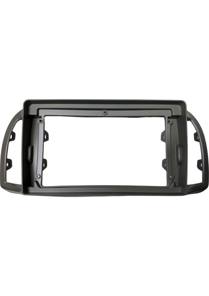 Oto Tablet Çerçeve Nıssan Mıcra 2002-2010 9' Gümüş TAC-311