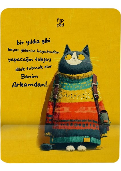 Bir Yıldız Gibi Bilek Destekli Mousepad