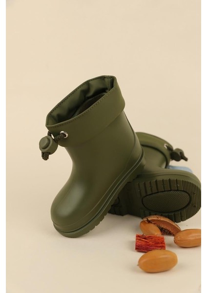 23-30 Numara Igor Erkek Çocuk Haki Renk Bımbı Euri Yağmur Çizmesi modelleri