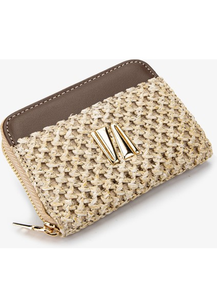 Kadın Deri Hasır Kahverengi Cüzdan 301 7782-V Bn Cuzdan Y24 Khv Dr/hsr modelleri