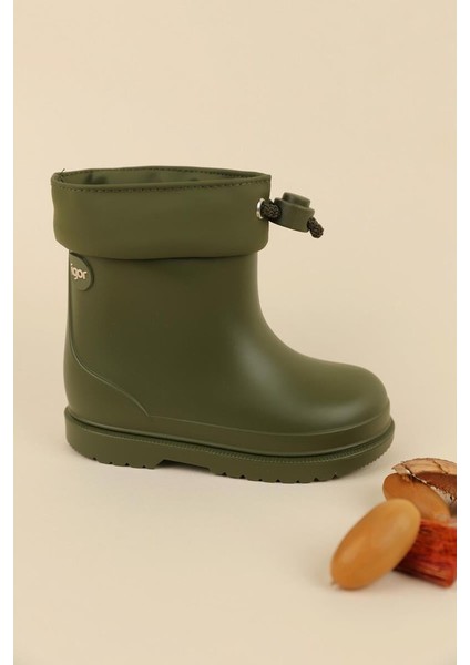 23-30 Numara Igor Erkek Çocuk Haki Renk Bımbı Euri Yağmur Çizmesi