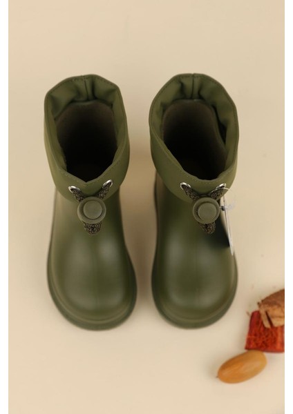 23-30 Numara Igor Erkek Çocuk Haki Renk Bımbı Euri Yağmur Çizmesi