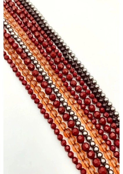 Çok Katlı Elegant Boncuklu Kadın Kolye fırsatları