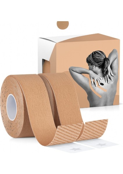 Kinezyo Bandı 2.5 cm x 5 M Ten Rengi