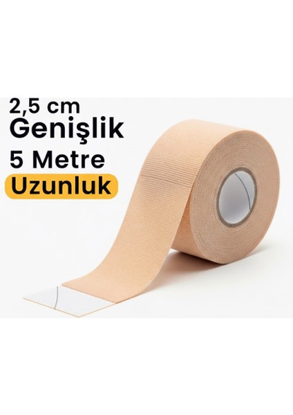 Kinezyo Bandı 2.5 cm x 5 M Ten Rengi fiyatları