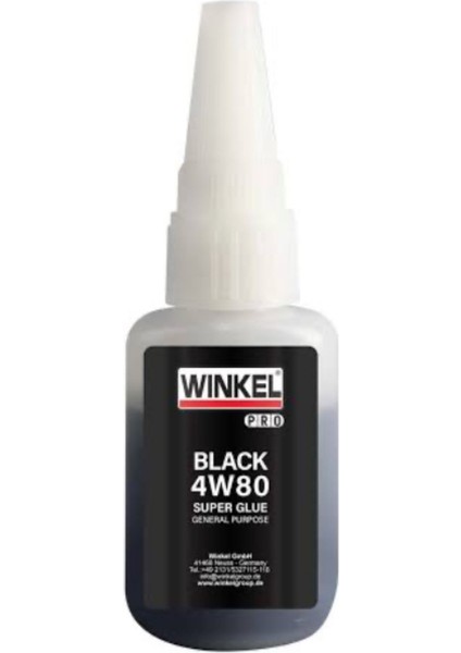 Pro Black 4W80 Super Glue (20GR)
