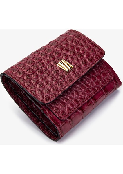 Kadın Hakiki Deri Bordo Cüzdan 301 Ece Bn Cuzdan Y24 Bordo Kroko fiyatları