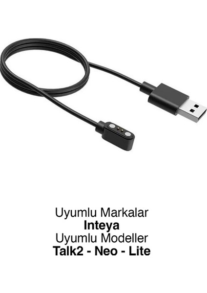 Hi-Watch Akıllı Saat Şarj Kablosu (TALK 2-NEO-LİTE)