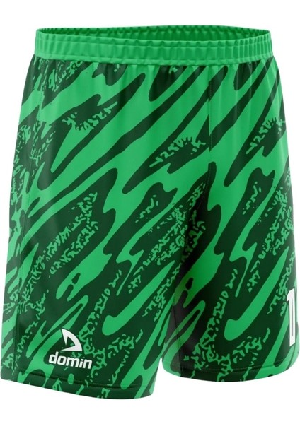 Erkek Uzun Kollu Yeşil Nefes Alabilen Kaleci Forması ve Şortu Goalkeeper Jersey Gk DMNF5587 fırsatları