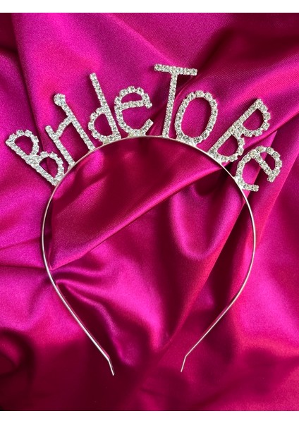 Bride To Be Taç Taşlı Gelin Adayı Gelin Tacı Yüksek Kalite Metal Taşlı After Tacı Bekarlığa Veda, Kına, Nişan ve Parti Aksesuarı Işıltılı Saç Tacı