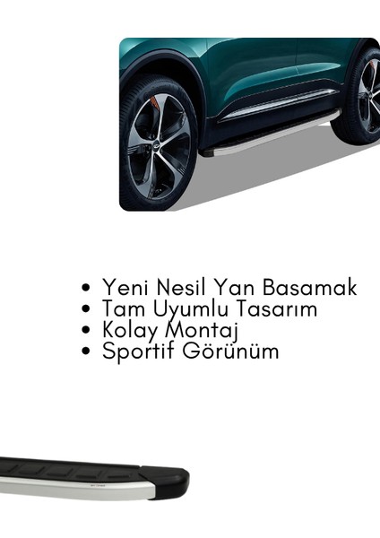 Chery Tiggo 7 Yan Basamak fiyatları