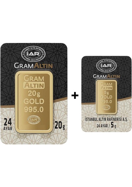 25GR 24 Ayar Gram Altın
