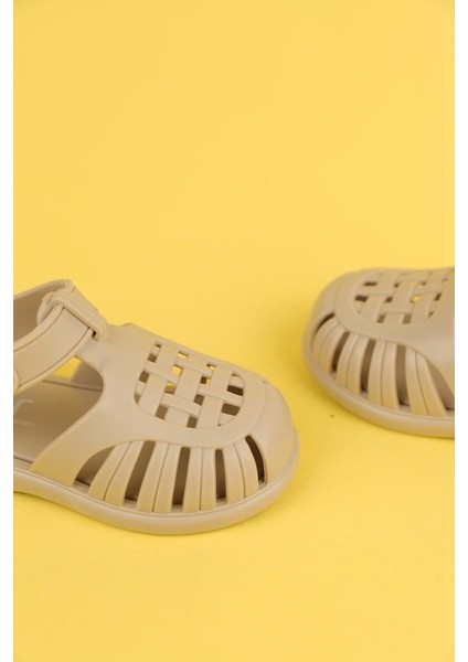 19 - 29 Numara Igor Tobby Solid Bej Sandalet